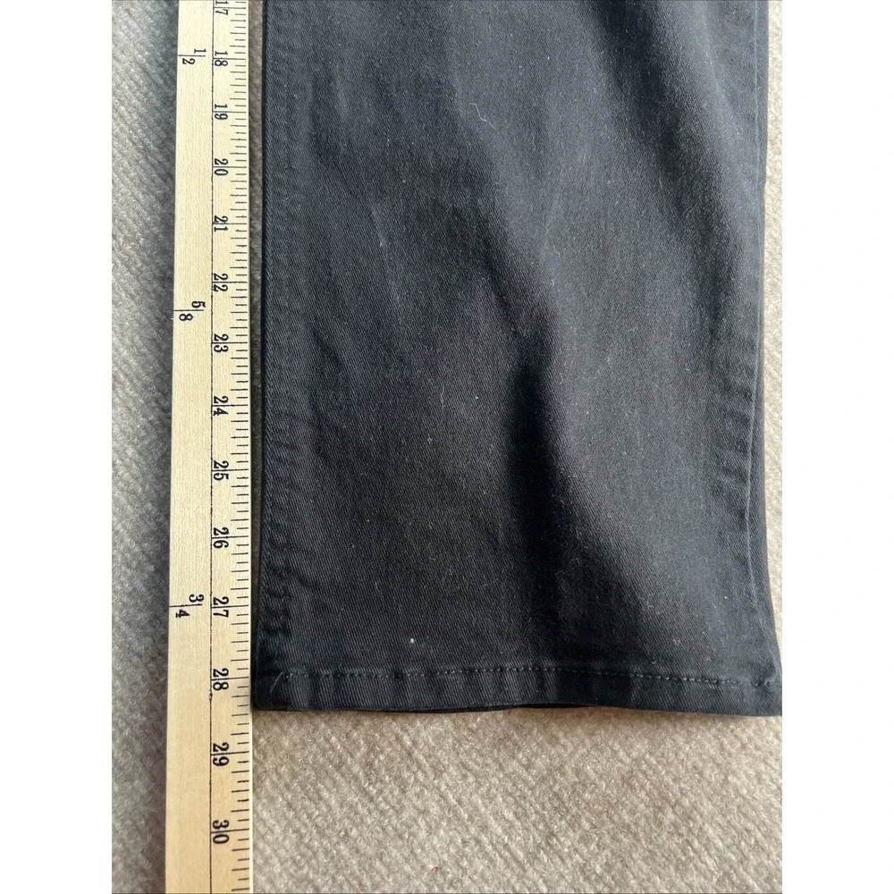 Just My Size JMS Pants Size 22W Black Classic Fit Twill Flat Front Button Zipper